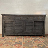 Handmade Carved Indian Furniture Shutter Doors Reclaimed Wood Sideboard